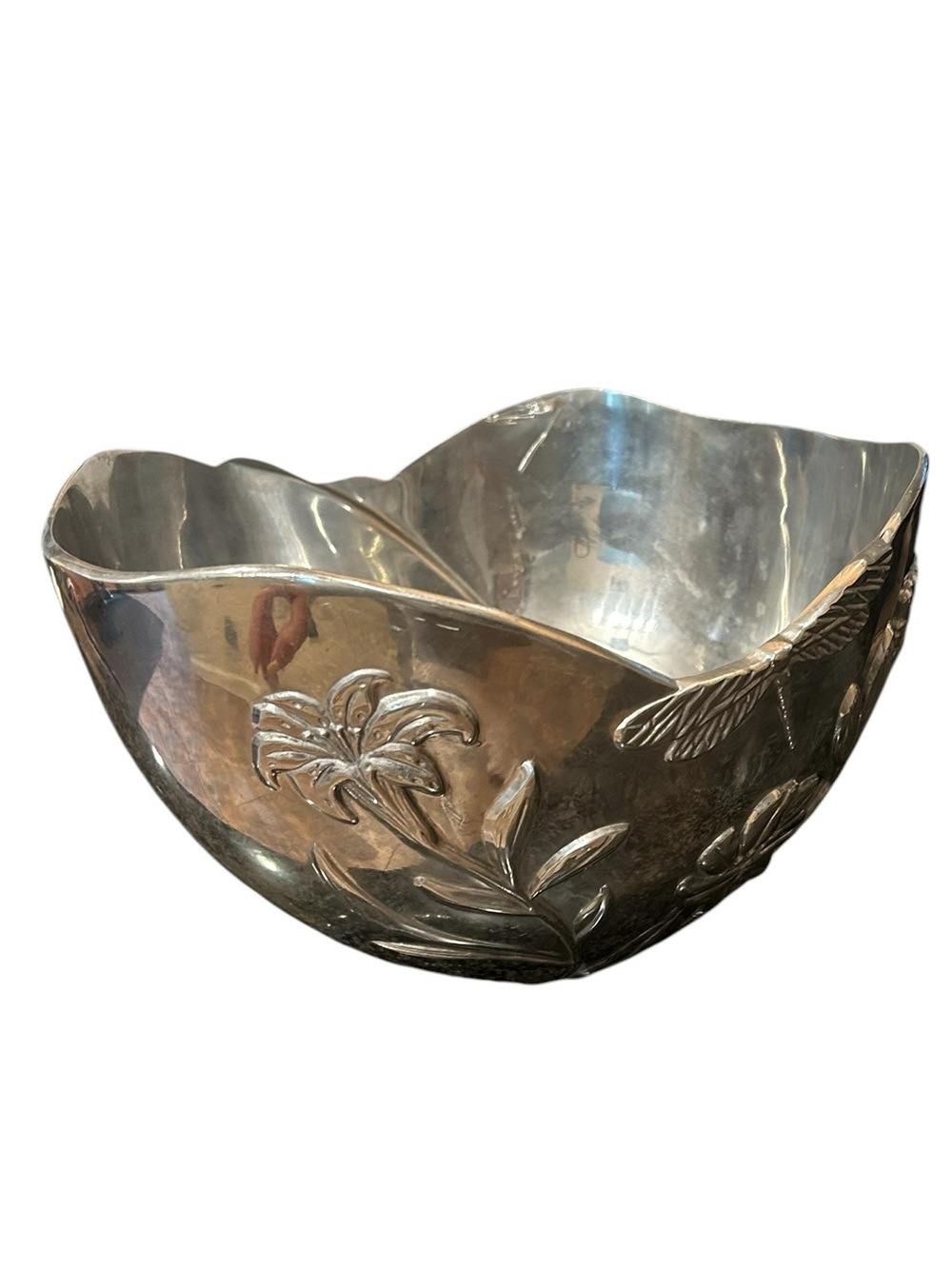 Lenox Vintage Butterfly Meadow Extra Deep Aluminum Serving Bowl
